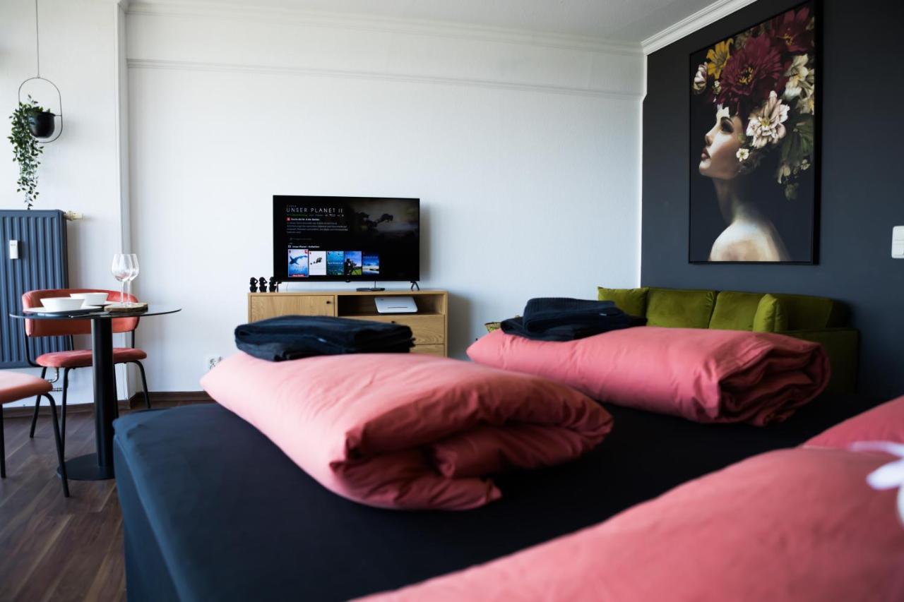 Fresh Apartment - 20Th Floor - Netflix - Center 奥格斯堡 外观 照片